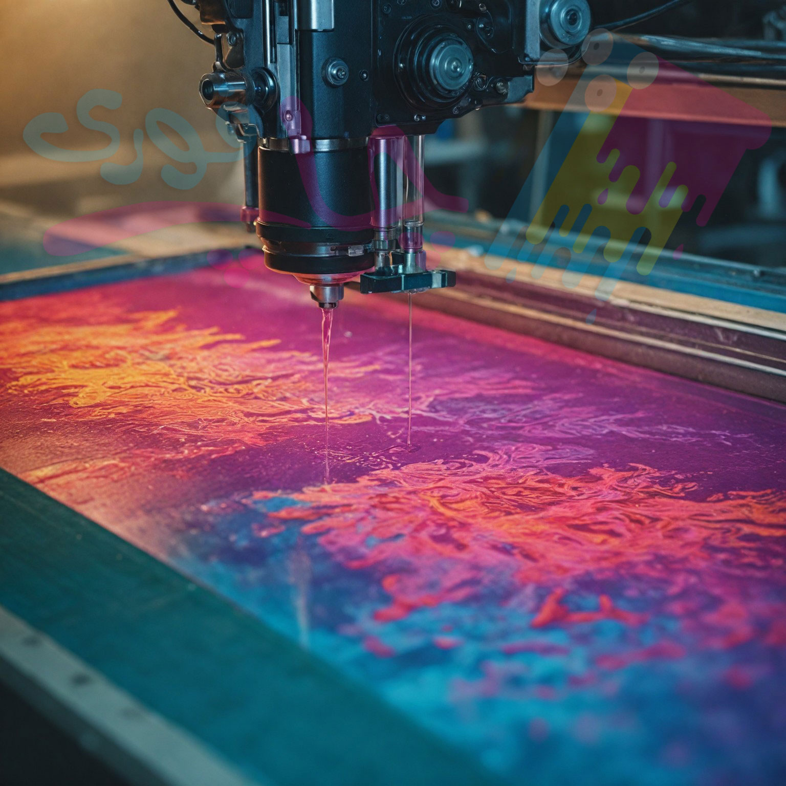 Luster Printing Machine